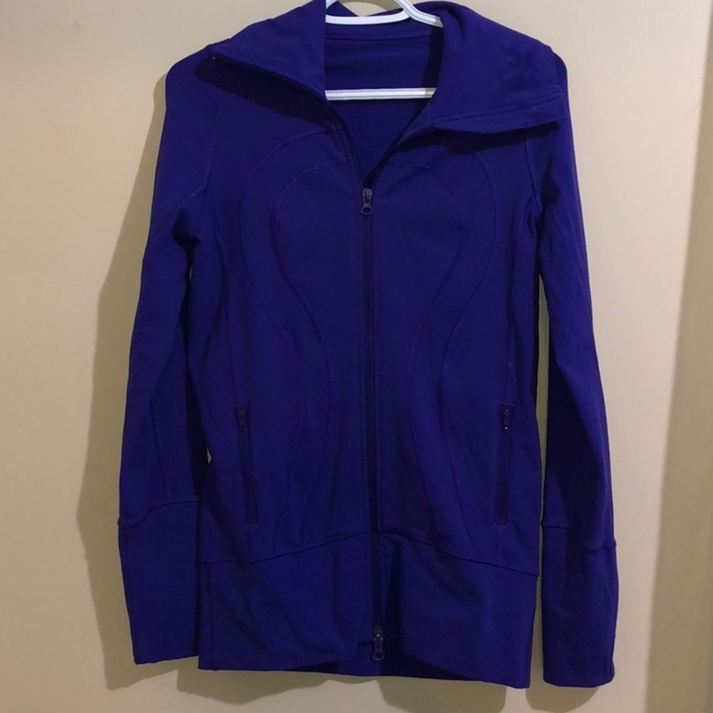 Lululemon Purple Zip Up Jacket